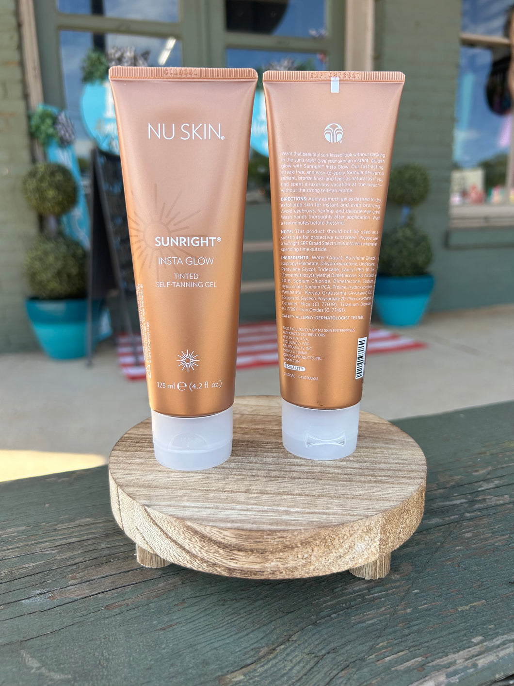 Sunright Insta Glow Tinted Self-Tanning Gel | NU SKIN