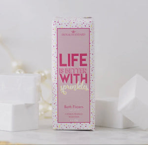 Life Is Better With Sprinkles Bath Fizzers