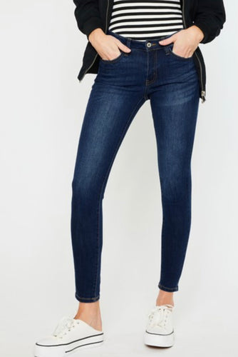 Kancan Mid Rise Skinny Jeans