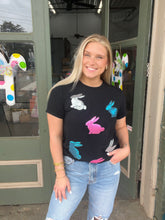 Load image into Gallery viewer, Bunny Bling Easter Tee