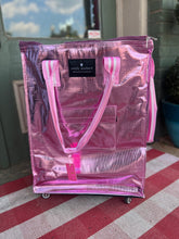 Load image into Gallery viewer, Insulated Pink Metallic Roll Bag | Simply Southern