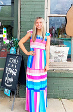 Load image into Gallery viewer, Popsicle Maxi Dress